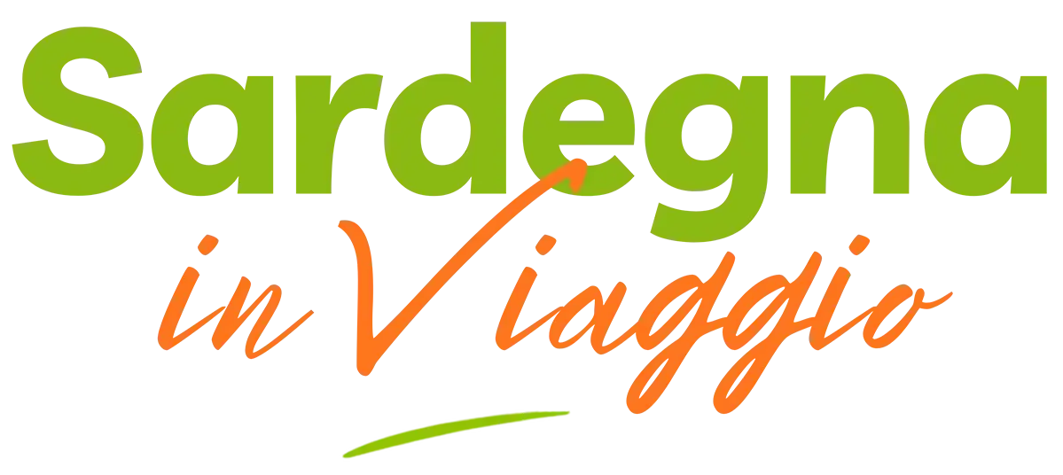 Logo Verde chiaro e arancio Sardegna in Viaggio